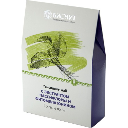 Купить Токсидонт-май с экстрактами пассифлоры и фитомелатонином  г. Пушкино  